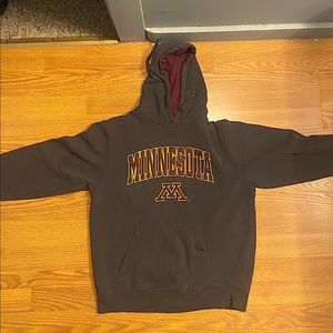 Golden gophers hoodie size M
